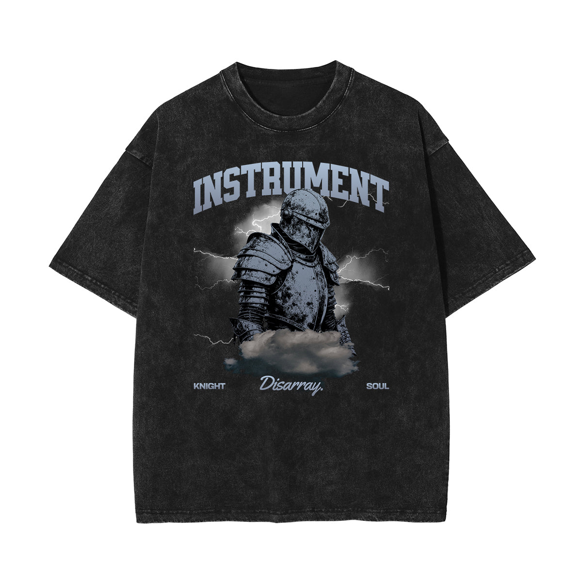 Stone-Washed King Graphic Tee