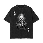 Stone-Washed King Graphic Tee