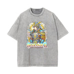 Washed Cotton King Graphic Tee