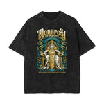 Stone-Washed King Graphic Tee