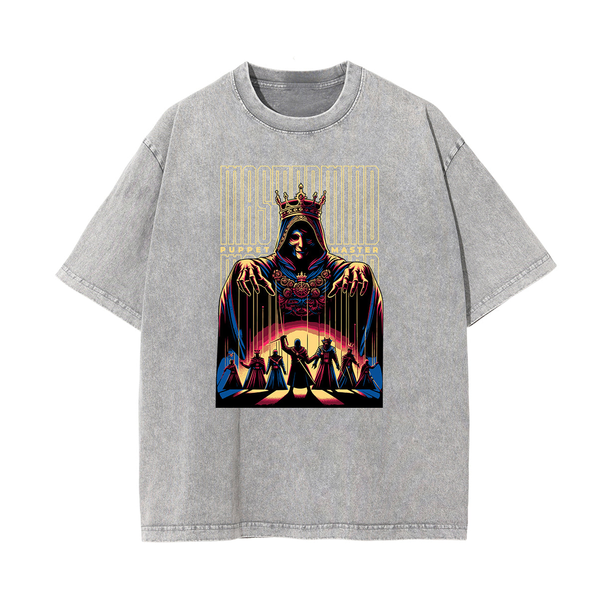 Washed Cotton King Graphic Tee