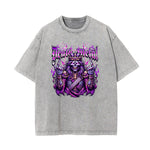 Washed Cotton King Graphic Tee