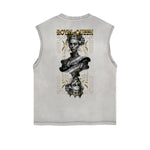 Frayed Edge Queen Graphic Tank Top