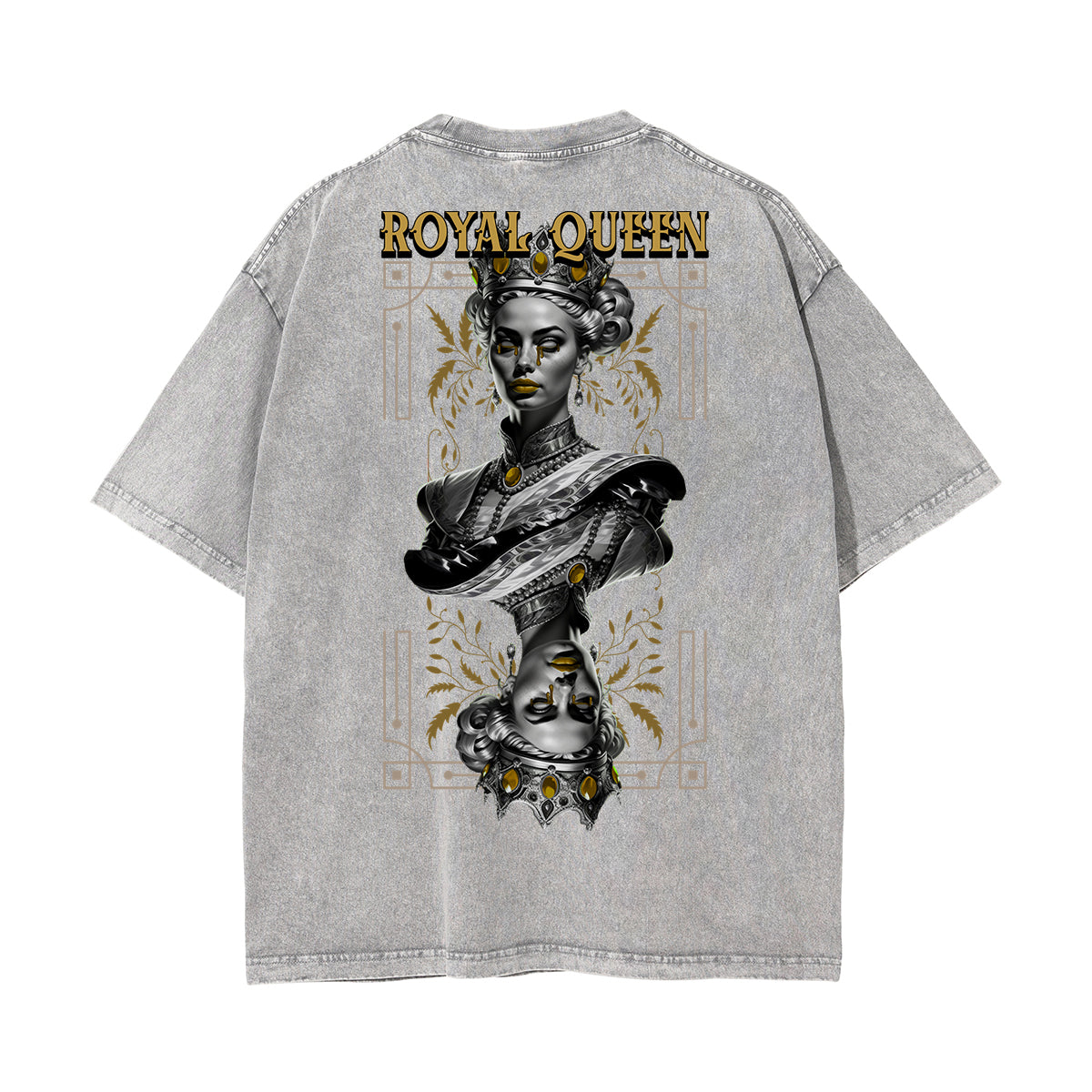 Washed Cotton Queen Graphic Tee