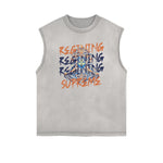 Frayed Edge Queen Graphic Tank Top