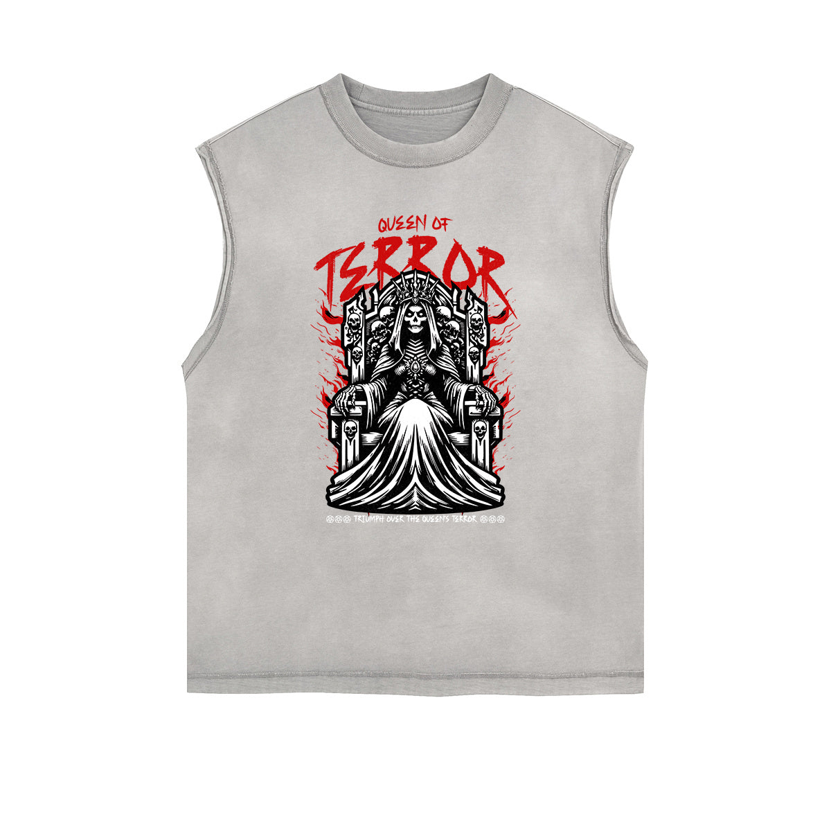 Frayed Edge Queen Graphic Tank Top