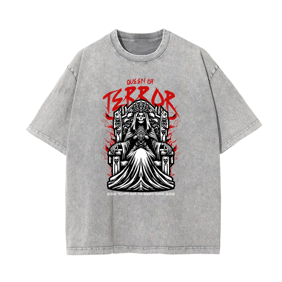 Washed Cotton Queen Graphic Tee