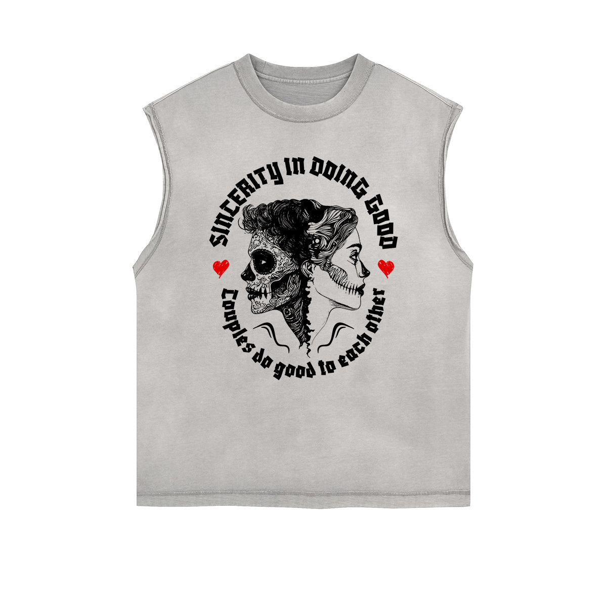 Frayed Edge Queen Graphic Tank Top