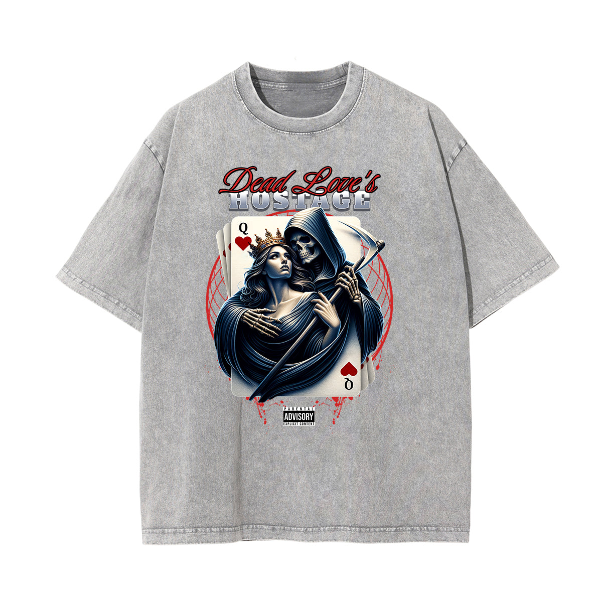 Washed Cotton Queen Graphic Tee