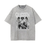 Washed Cotton Queen Graphic Tee