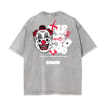 Stone-Washed Clown Graffiti Tee