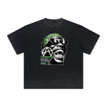 Vintage Frayed Abstract Graphic Tee