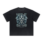 Vintage Frayed Abstract Graphic Tee