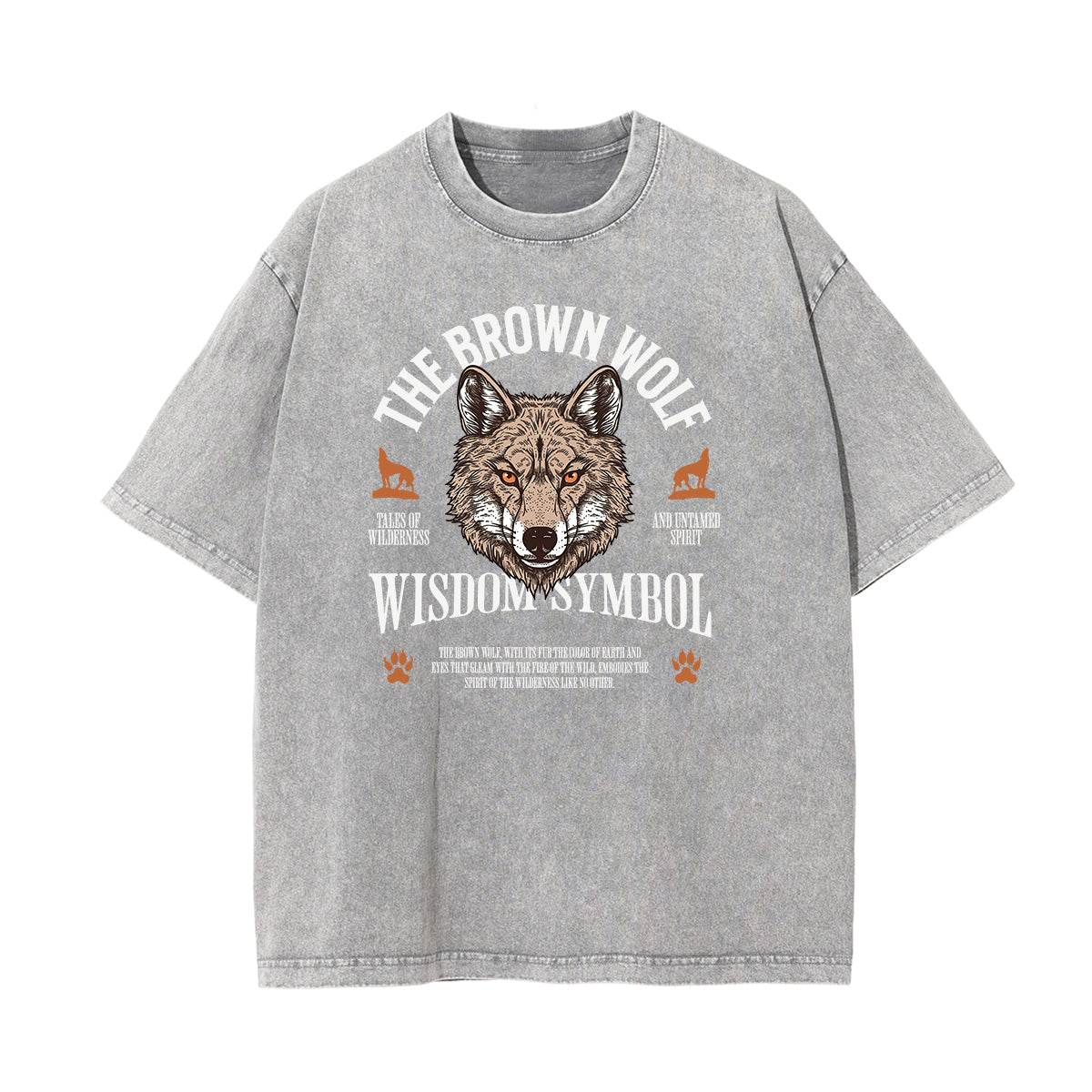 Washed Guardian Graphic Cotton Tee