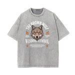 Washed Guardian Graphic Cotton Tee
