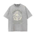 Washed Guardian Graphic Cotton Tee
