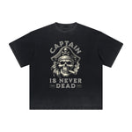 Vintage Frayed Guardian Pattern Tee