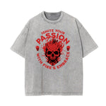 Washed Guardian Graphic Cotton Tee