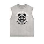 Frayed Edge Guardian Graphic Tank Top