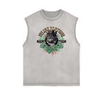 Frayed Edge Guardian Graphic Tank Top