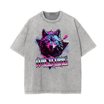 Washed Guardian Graphic Cotton Tee