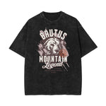 Stone Wash Guardian Graphic T Shirt