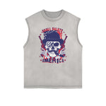 Frayed Edge Guardian Graphic Tank Top