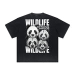 Vintage Frayed Guardian Pattern Tee