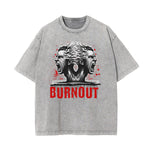 Washed Guardian Graphic Cotton Tee