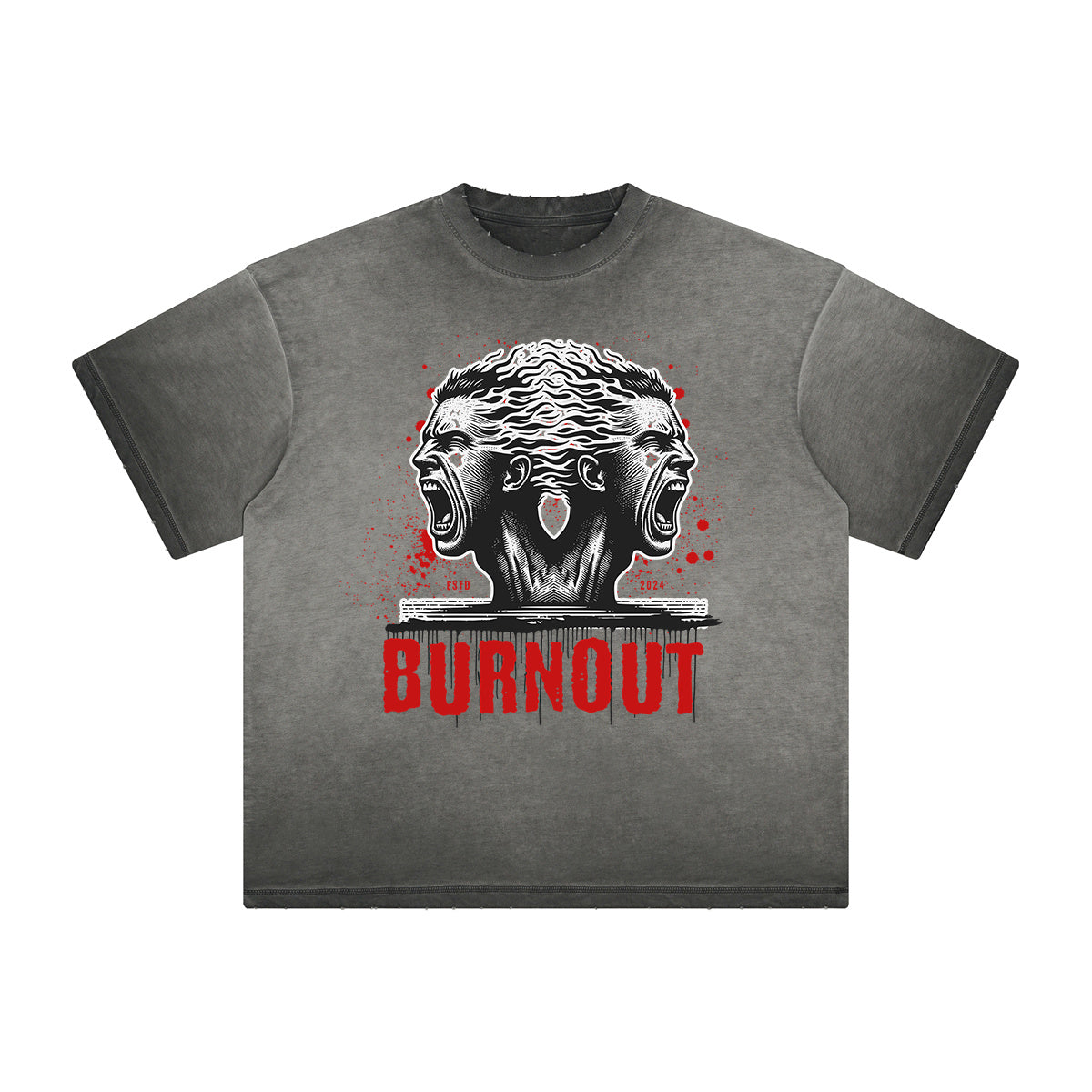 Thick Faded Guardian Graphic T Shirt