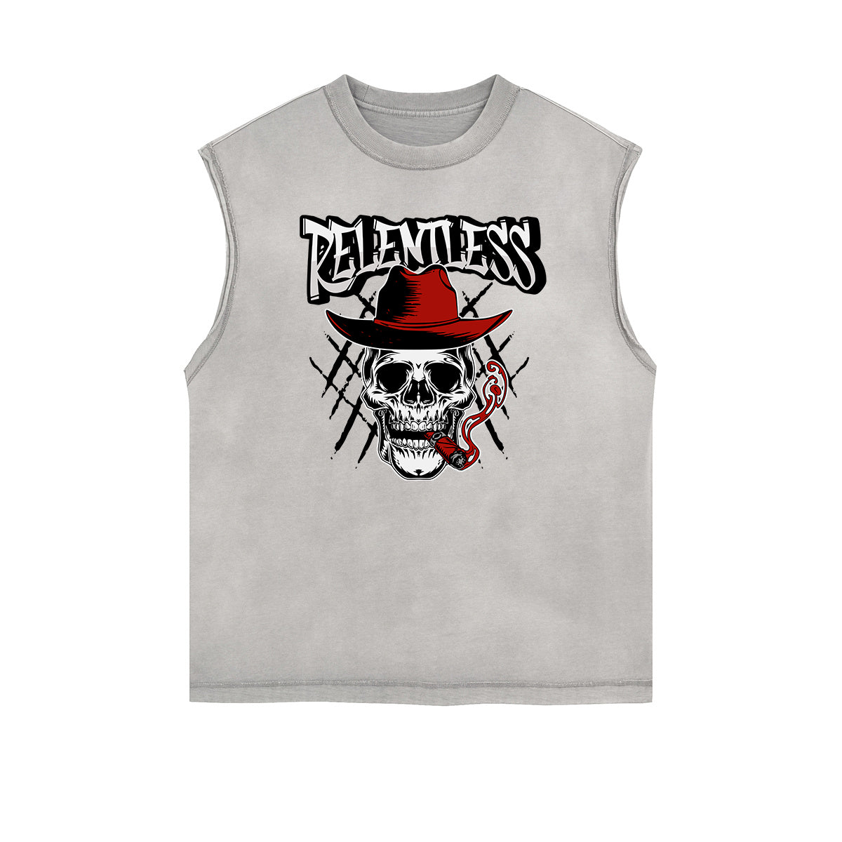 Frayed Edge Guardian Graphic Tank Top