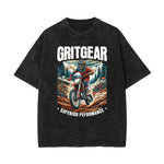 Washed Athletic Graphic Cotton Tee