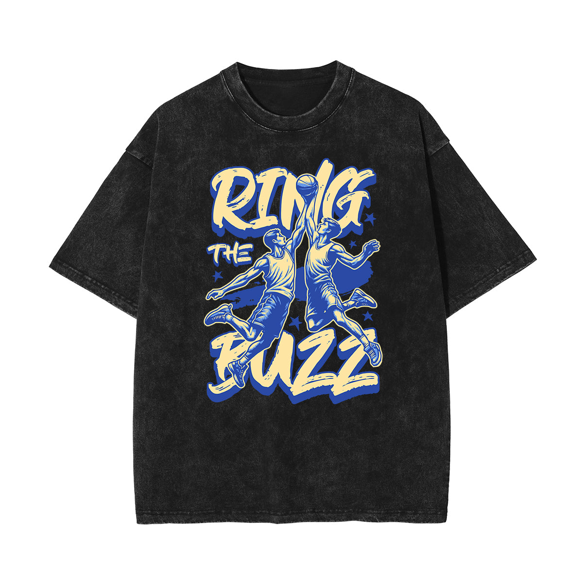 Washed Athletic Graphic Cotton Tee