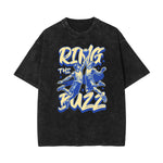 Washed Athletic Graphic Cotton Tee