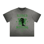 Faded Thick Dark Aesthetic Tee