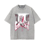 Washed Cotton Dark Aesthetic Tee