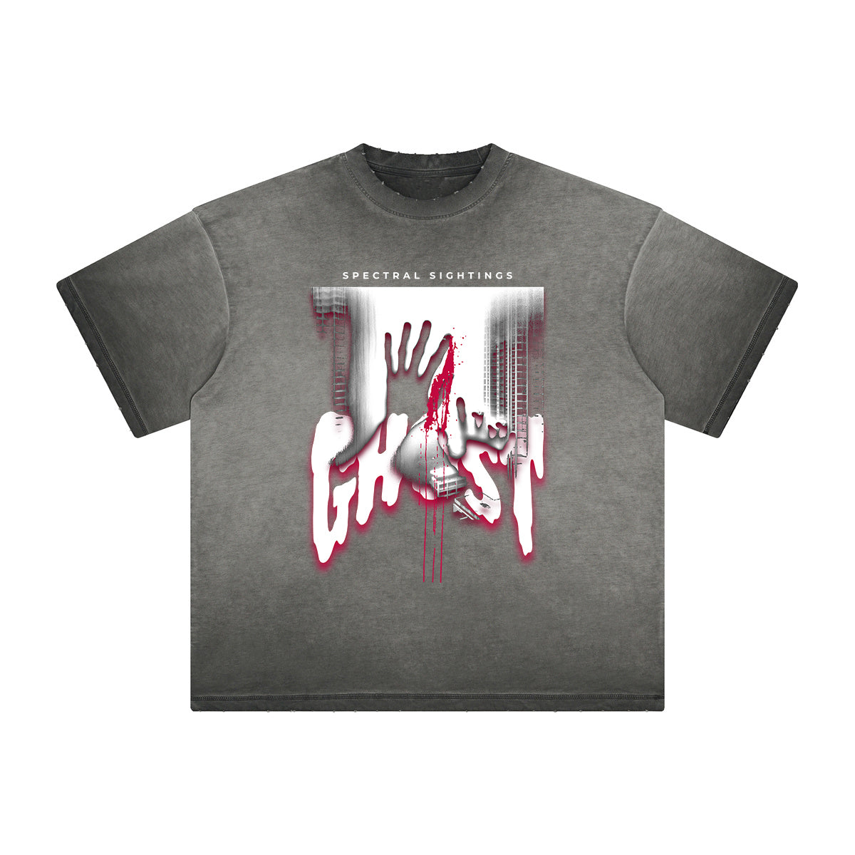 Faded Thick Dark Aesthetic Tee