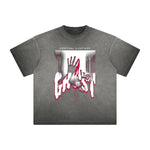 Faded Thick Dark Aesthetic Tee