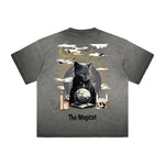 Faded Thick Dark Aesthetic Tee