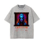 Washed Cotton Dark Aesthetic Tee