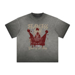 Faded Thick Dark Aesthetic Tee