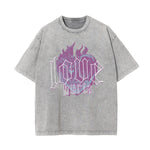 Stone-Washed Gothic Death Motif Tee