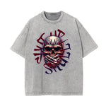 Stone-Washed Gothic Death Motif Tee