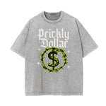 Stone-Washed Gothic Death Motif Tee