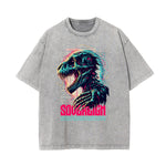 Stone-Washed Gothic Death Motif Tee