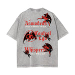 Stone-Washed Gothic Death Motif Tee