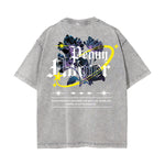 Washed Cotton Flower Graphic Tee