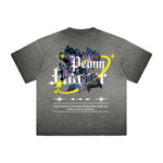 Heavyweight Washed Flower Graphic Tee