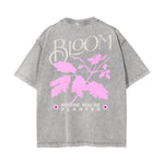 Washed Cotton Flower Graphic Tee