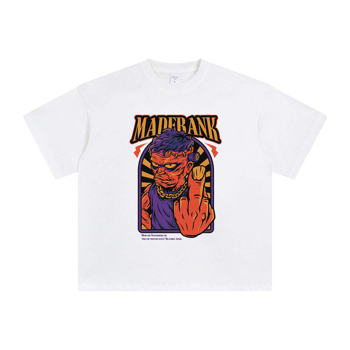 MADFRANK Hip Hop Graphic Tee-INNBLAC Fashion Apparel